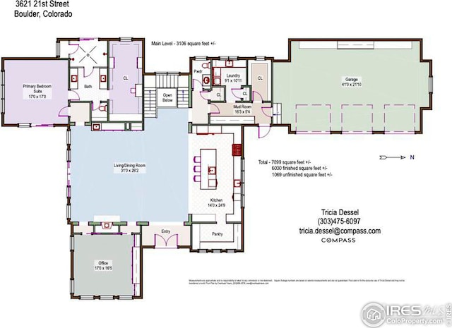 3621 21st St, Boulder, CO 80304 - room layout