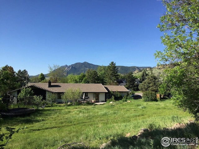 property view of mountains