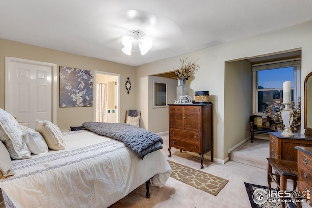 bedroom with ensuite bath