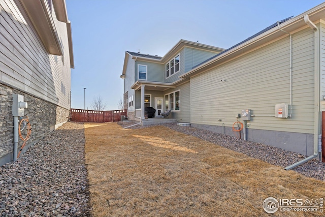 view of rear view of house