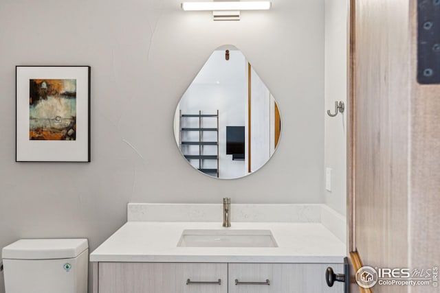 635 Paragon Dr, Boulder, CO 80303 - bathroom with vanity and toilet
