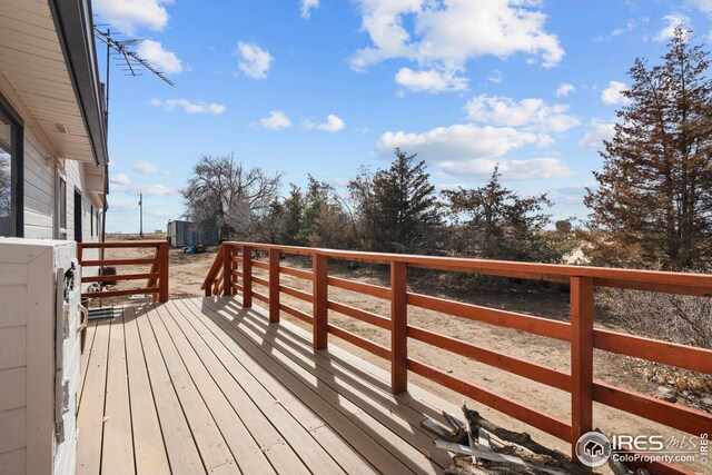 24525 County Road 53, Kersey, CO 80644 - view of wooden deck