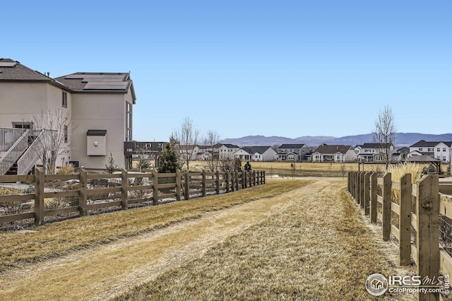 5541 Tullamore Ct, Timnath, CO 80547 - view of road with a residential view and a mountain view