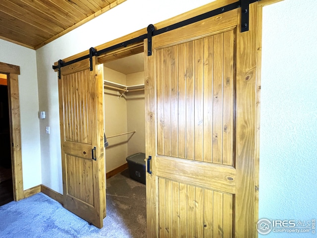 view of closet