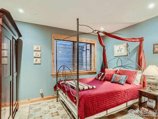 bedroom featuring baseboards