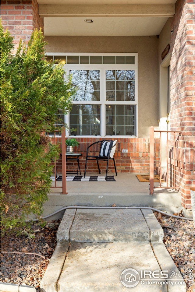 view of patio / terrace with covered porch