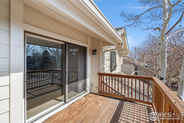 view of deck