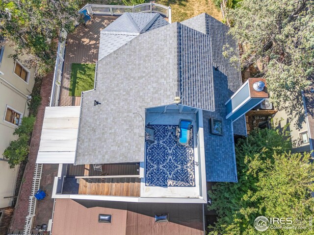 drone / aerial view