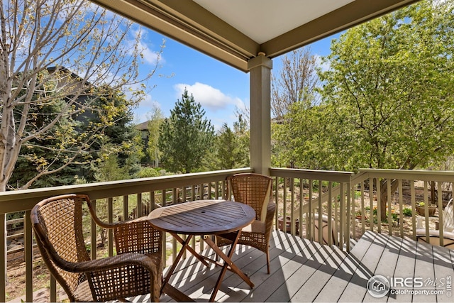 107 Bohn Ct, Lyons, CO 80540 - view of deck
