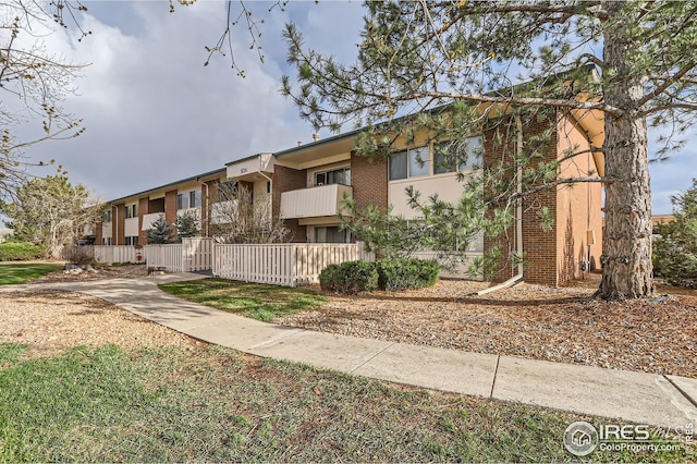 5126 Williams Fork Trl Unit 206, Boulder, CO 80301 - view of property featuring fence