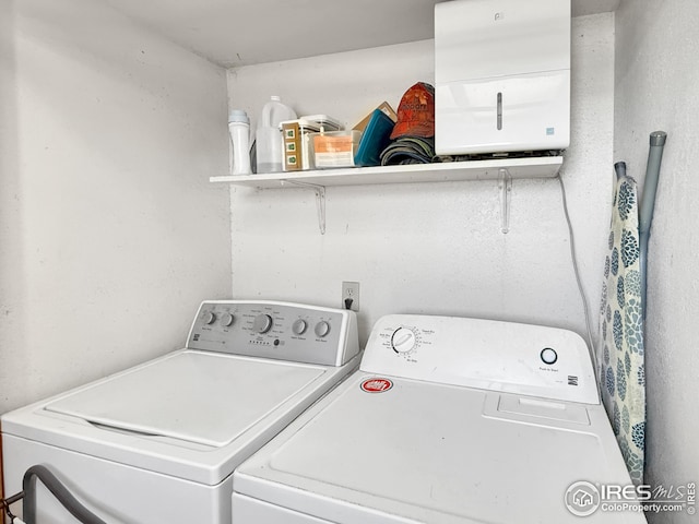 105 N Logan Ave, Haxtun, CO 80731 - washroom featuring separate washer and dryer