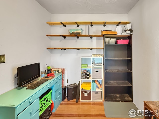 105 N Logan Ave, Haxtun, CO 80731 - office area featuring light wood-type flooring