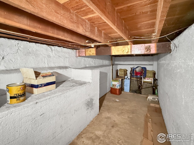 105 N Logan Ave, Haxtun, CO 80731 - view of unfinished below grade area