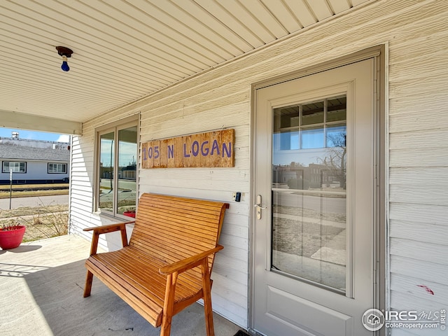 105 N Logan Ave, Haxtun, CO 80731 - property entrance with a porch