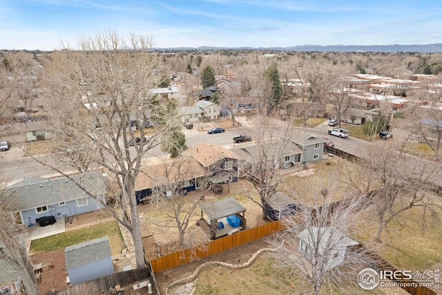 12901 E Idaho Dr, Aurora, CO 80012 - drone / aerial view featuring a residential view