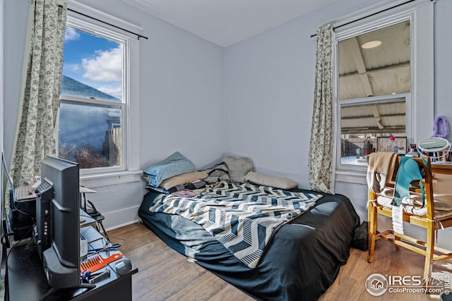 919 State St, Fort Morgan, CO 80701 - bedroom with wood finished floors and baseboards
