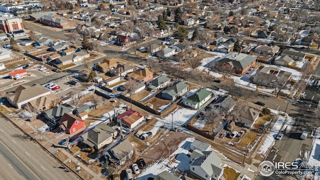 919 State St, Fort Morgan, CO 80701 - aerial view of property and surrounding area featuring nearby suburban area