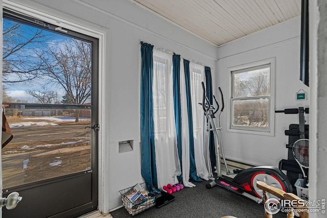 919 State St, Fort Morgan, CO 80701 - workout area with baseboard heating