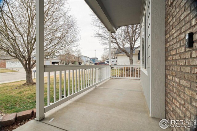 1725 67th Ave, Greeley, CO 80634 - balcony with a residential view and a porch