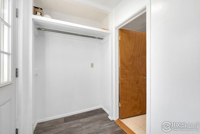 view of closet