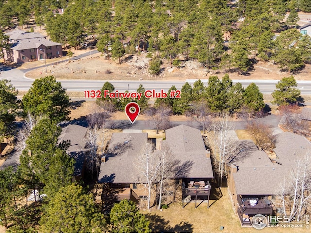 1132 Fairway Club Ln Unit 2, Estes Park, CO 80517 - aerial view