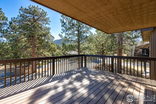 1132 Fairway Club Ln Unit 2, Estes Park, CO 80517 - view of wooden deck
