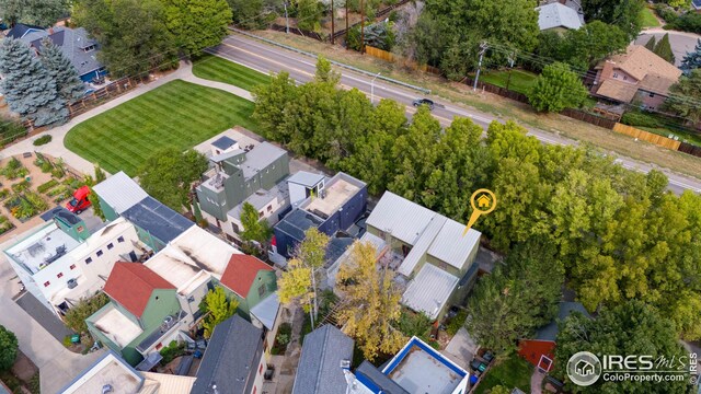 1016 Katy Ln, Longmont, CO 80504 - drone / aerial view featuring a residential view