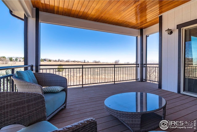 view of deck