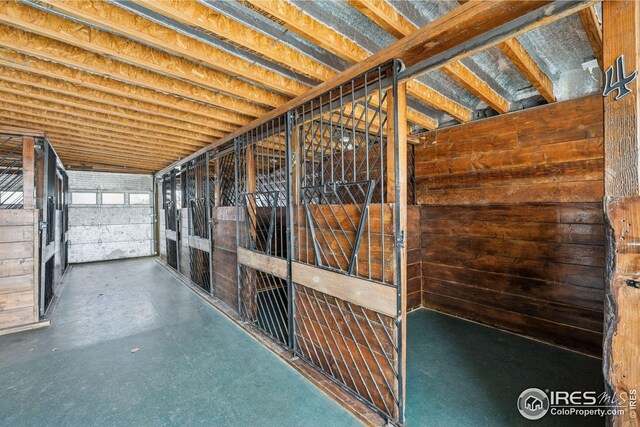 view of stable