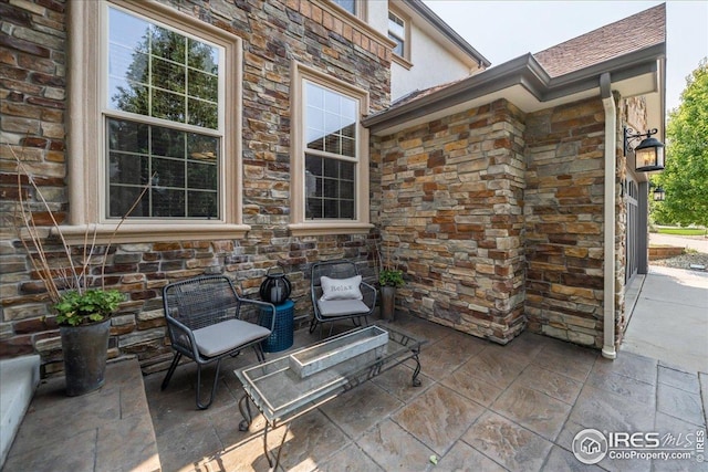 view of patio