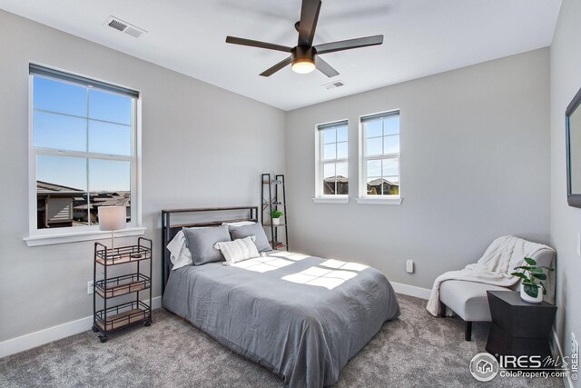 16335 Spanish Peak Way, Broomfield, CO 80023 - bedroom featuring carpet, visible vents, and baseboards