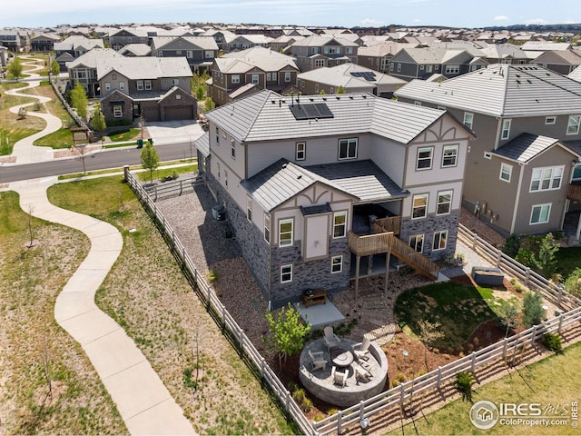 16335 Spanish Peak Way, Broomfield, CO 80023 - drone / aerial view with a residential view