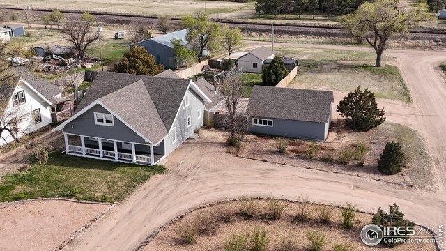 506 E 1st Ave, Otis, CO 80743 - bird's eye view