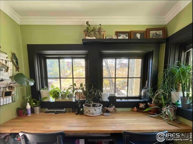 501 Main St, Boulder, CO 80302 - bedroom with baseboards and ornamental molding