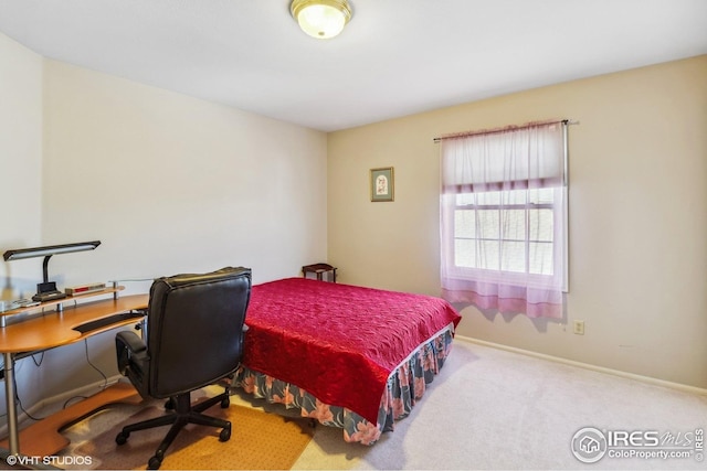 16261 W Ellsworth Ave, Golden, CO 80401 - carpeted bedroom with baseboards and an office area