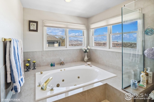 16261 W Ellsworth Ave, Golden, CO 80401 - full bathroom with a whirlpool tub