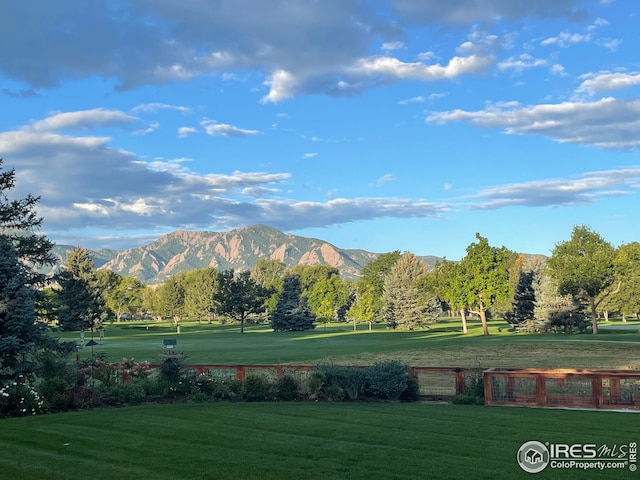 1533 Old Tale Rd, Boulder, CO 80303 - view of mountain background featuring a golf course
