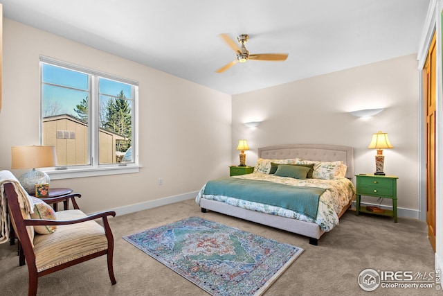 1533 Old Tale Rd, Boulder, CO 80303 - bedroom featuring carpet flooring and a ceiling fan
