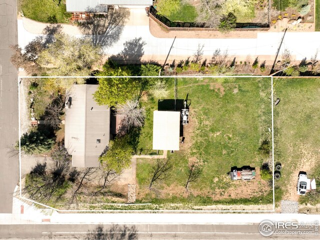 1891 Orchard Ave, Boulder, CO 80304 - aerial overview of property's location with property parcel outlined