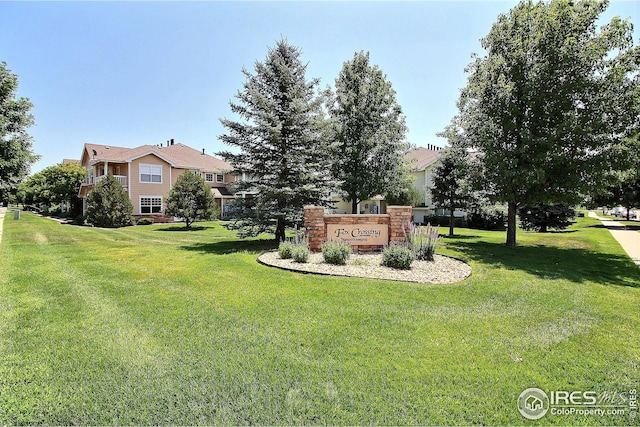 3740 Ponderosa Ct Unit 2, Evans, CO 80620 - community sign featuring a yard