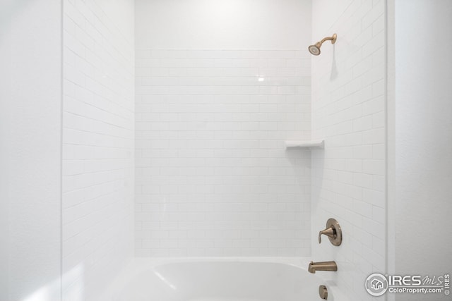 full bathroom with  shower combination