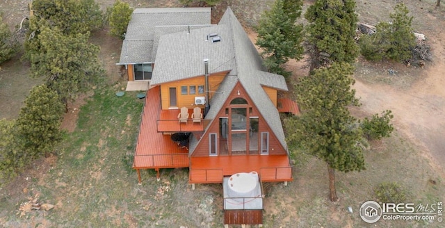 drone / aerial view