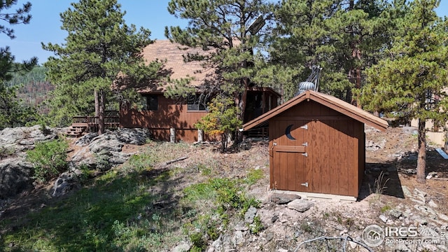 76 Cairn Ct, Drake, CO 80515 - view of shed