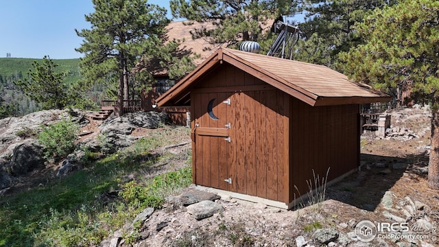 76 Cairn Ct, Drake, CO 80515 - view of shed