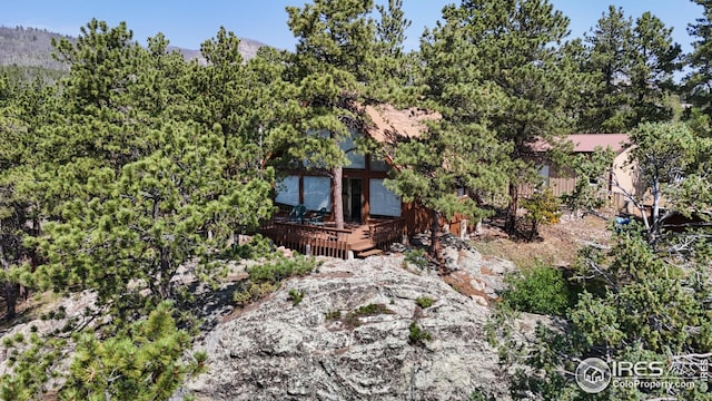 76 Cairn Ct, Drake, CO 80515 - bird's eye view