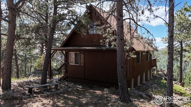76 Cairn Ct, Drake, CO 80515 - view of side of property