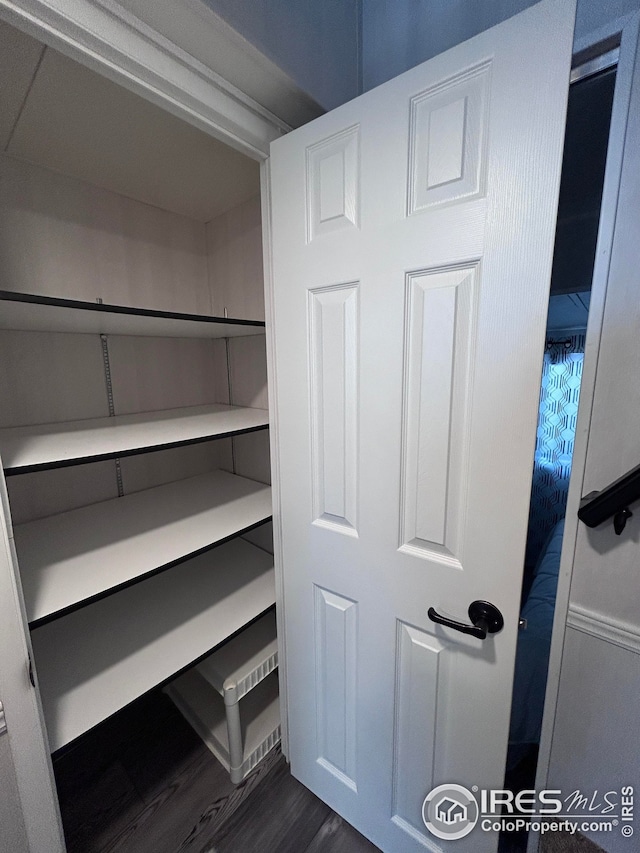 view of closet