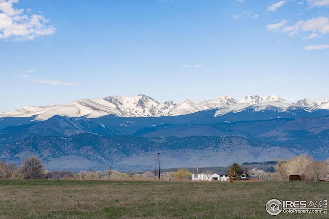 view of mountain feature