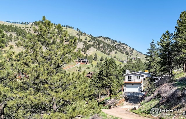 property view of mountains