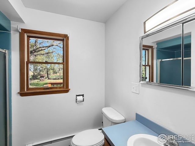 26237 County Road 65, Holyoke, CO 80734 - full bath featuring a stall shower, healthy amount of natural light, and vanity